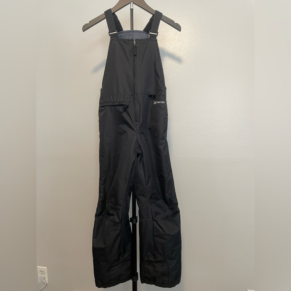 Arctix Black Kids Snow Bib size M youth